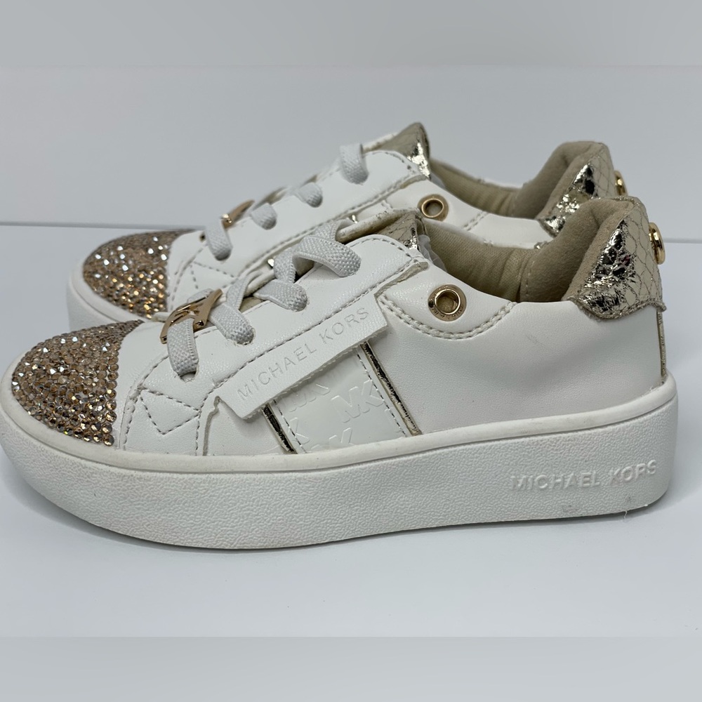 Michael Kors custom rhinestone sneakers - Picture 2 of 2